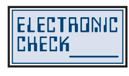electronic check