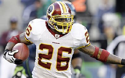 clinton portis washington redskins running back