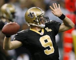 drew brees new orleans quarterback