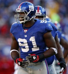 justin tuck new york giants defensive tackle