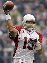 arizona cardinals quarterback kurt warner