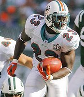 ronnie brown miami dolphins running back
