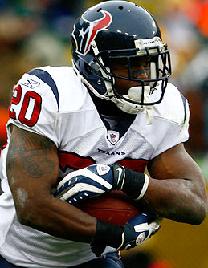 steve slaton houston texans running back