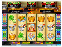 wok & roll slots