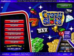 crazy slots casino lobby