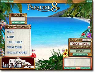 paradise 8 homepage