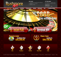 rushmore casino software