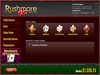 rushmore casino screenshot
