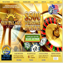 sun palace casino software