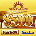 Sun Palace casino prepaid card deposits