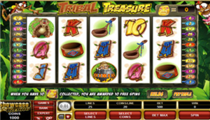 tribal treasures microgaming slots